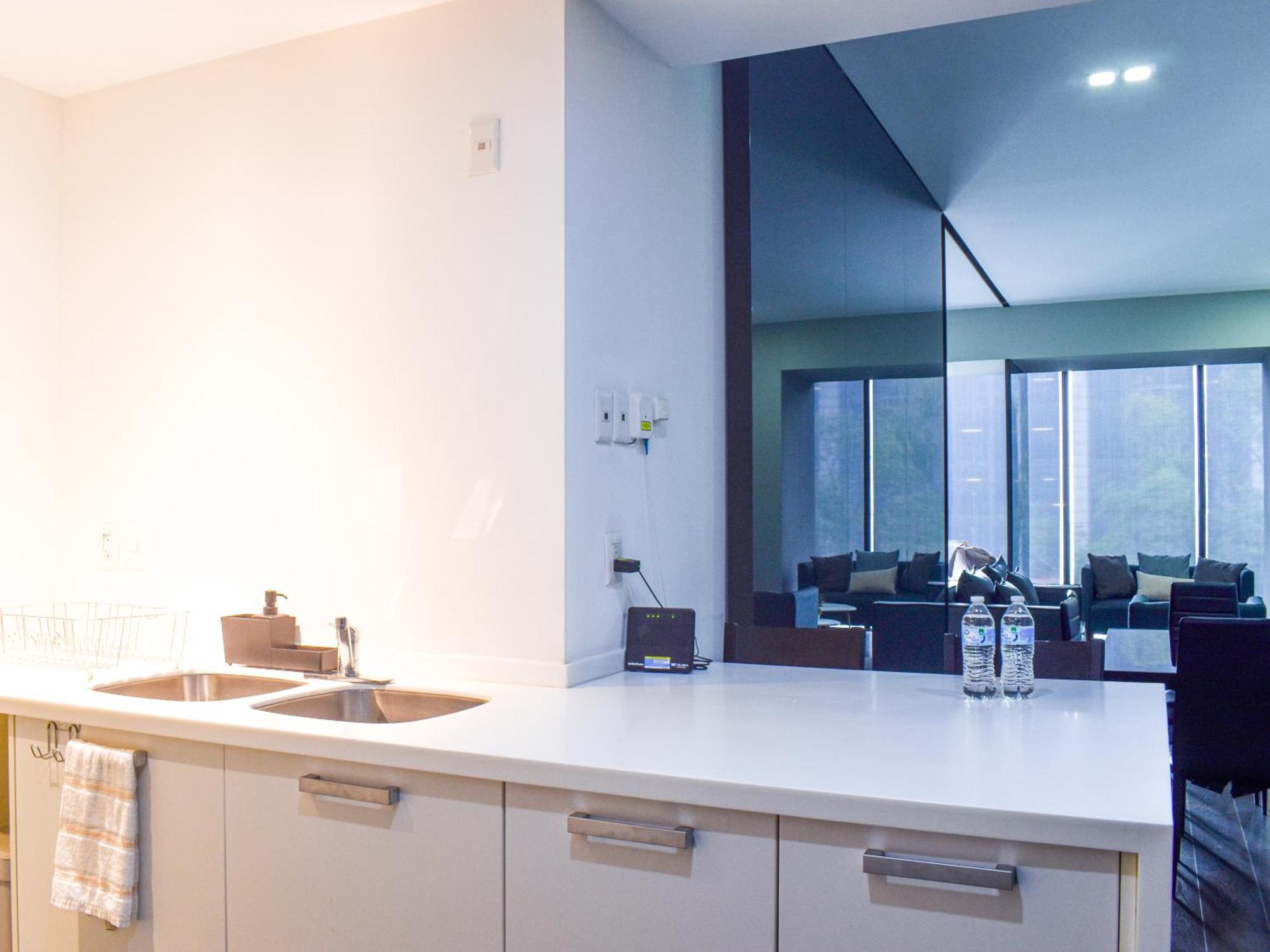 Apartment Reforma 284 King Size Swimming Pool, Parking & Kitchen